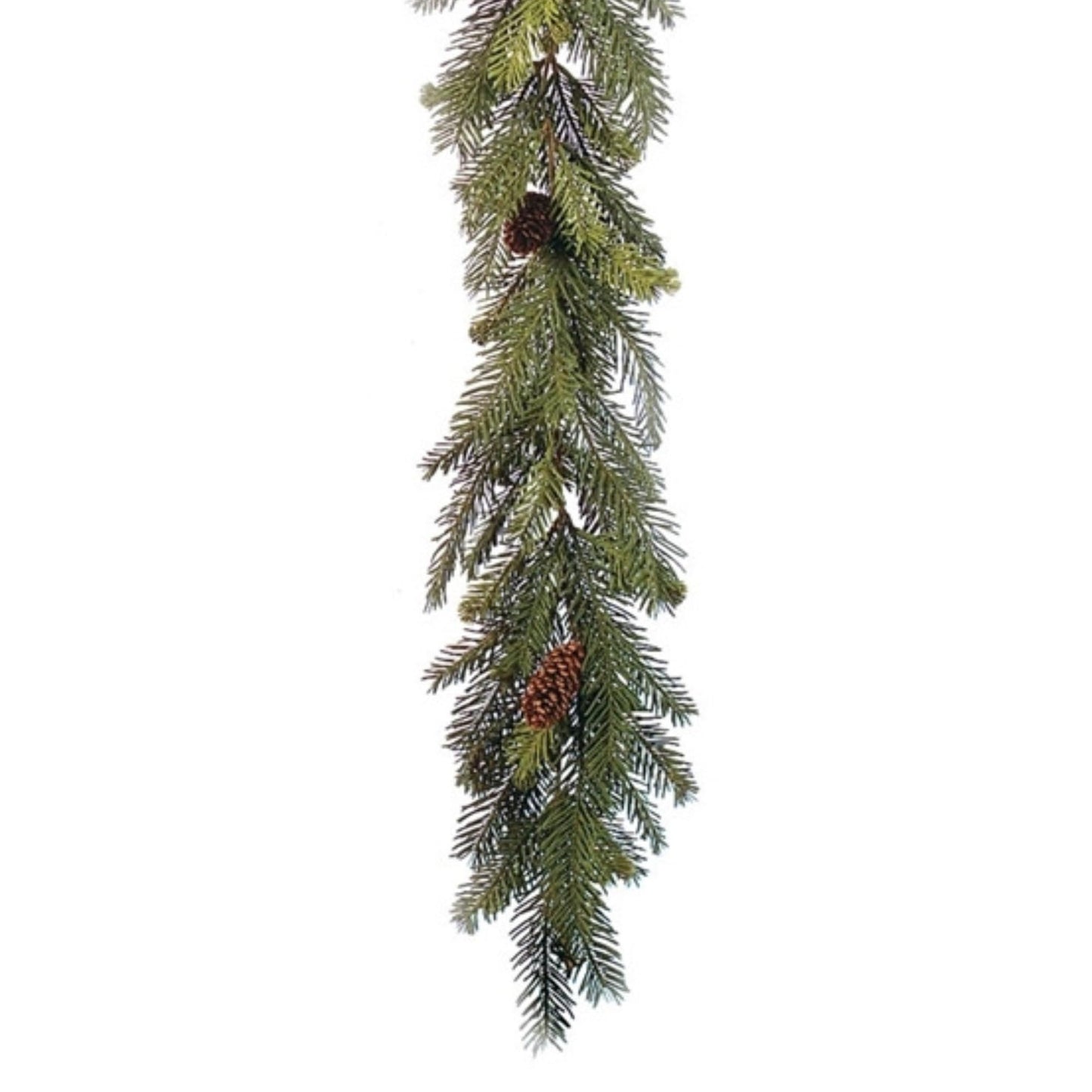 Sullivans Christmas Juniper Pine Artificial Garland, Christmas Decorations, Christmas Garland, Christmas Garland for Mantle, Mantle Decorations, Mantle Garland Christmas, Pine Garland, Green, 48" Long